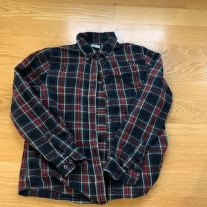 Woman’s LL Bean flannel shirt size small